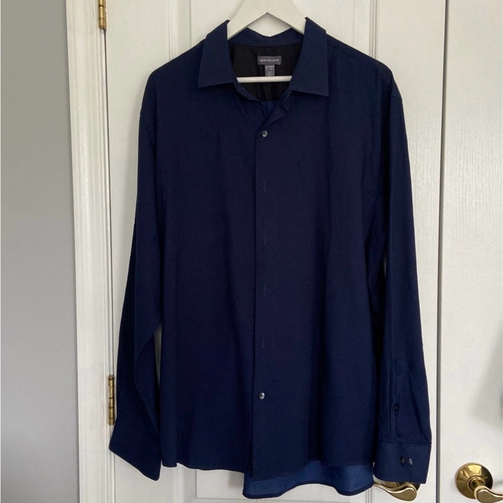 Van Heusen  Men's Navy Shirt
